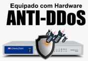 Hardware Anti DDoS protege até 5 Gigas