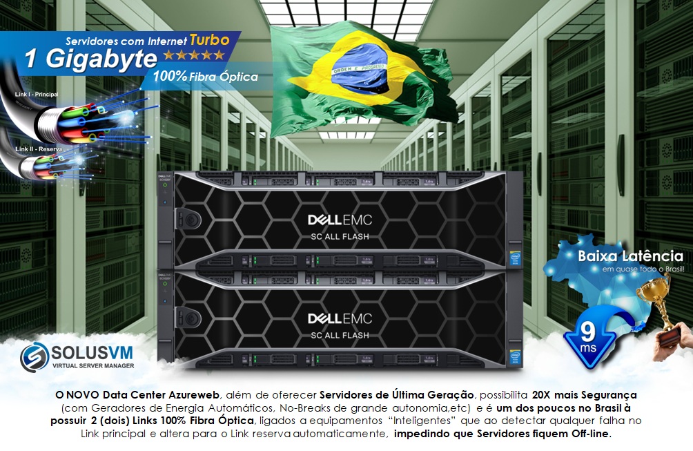 Bare Metal Brasil, Dedicados Brasil Bare Metal, Servidor Brasil SolusVM