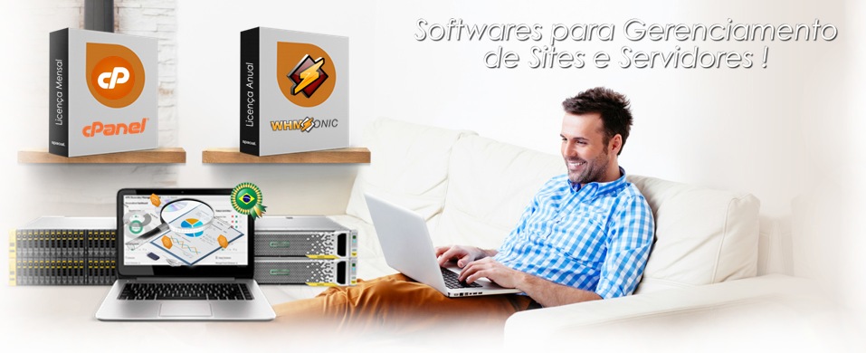 Licença Cpanel, Licença Softaculos, Licença Whmcs, Licença Whmsonic